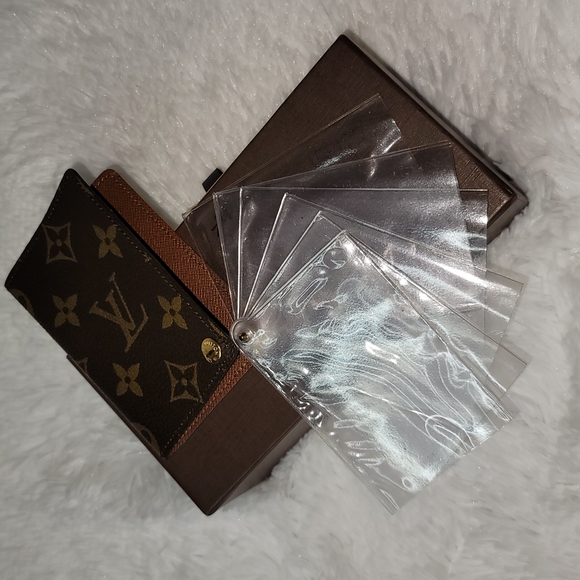 100% Original LOUIS VUITTON Monogram Card Holder Wallet - Picture 3 of 8